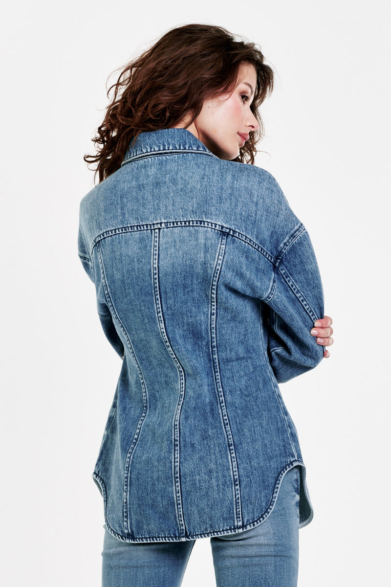 Joanna Denim Shacket