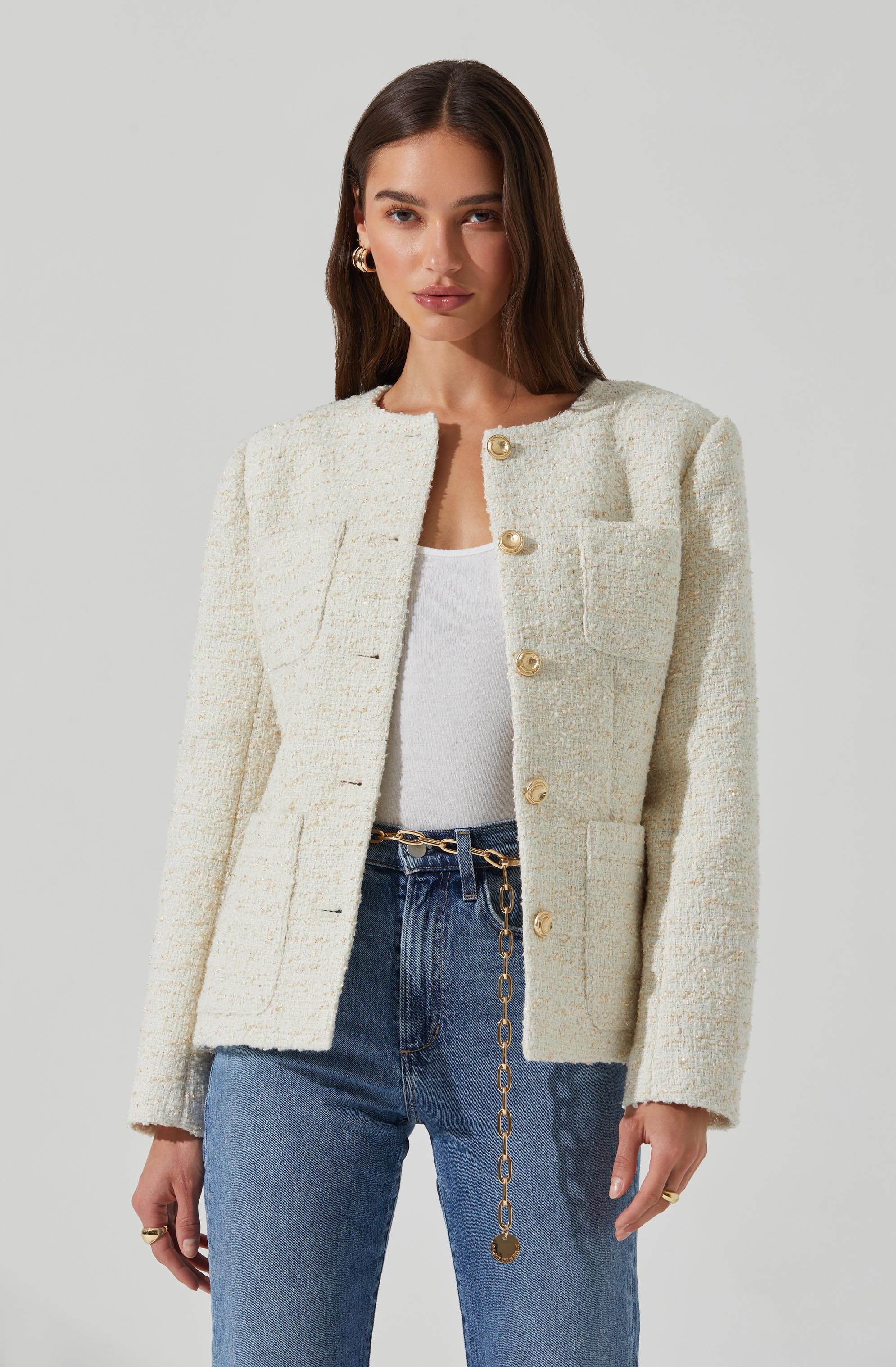 Sarae Tweed Jacket – Addie rose Sarae Tweed Jacket – Addie rose