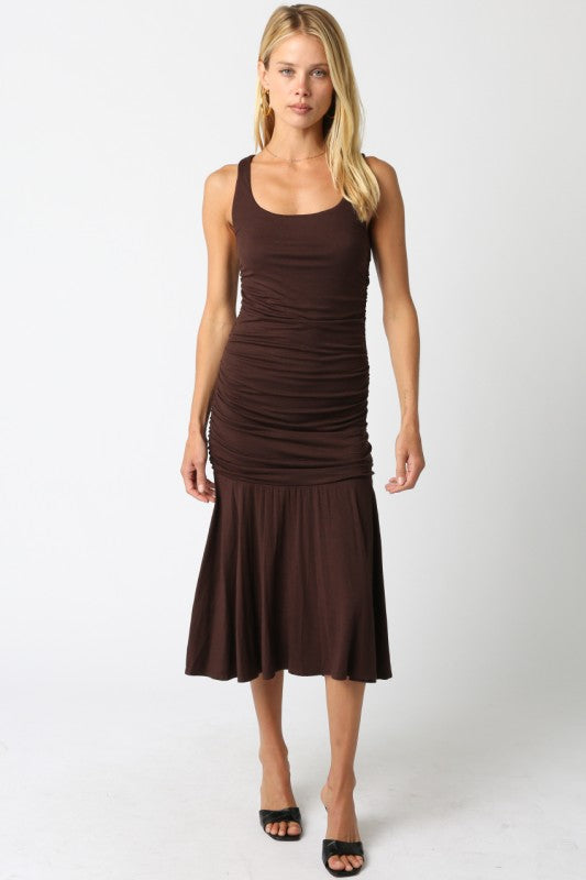 Danna Ruffle Midi