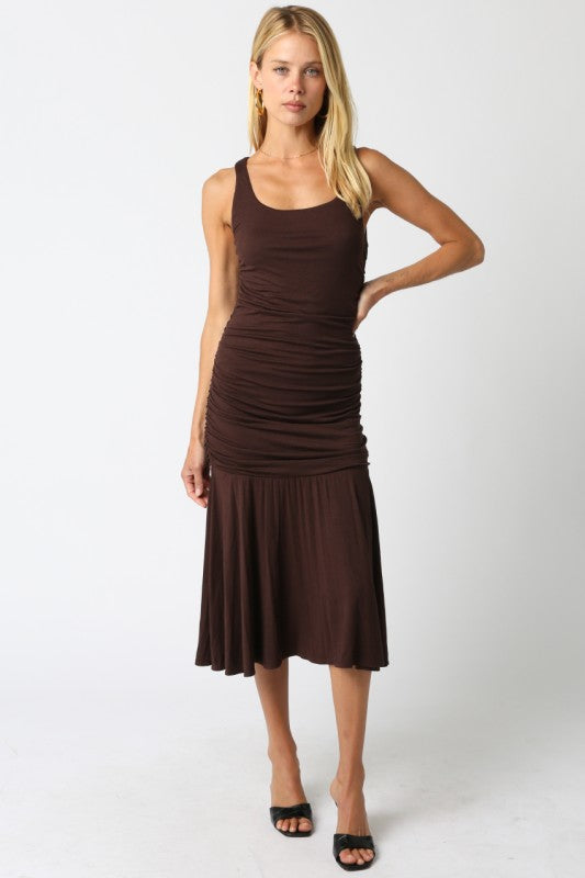 Danna Ruffle Midi