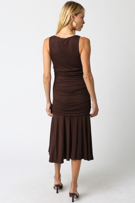 Danna Ruffle Midi