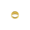 Waterproof Gold Twin Ring: 6