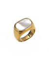 Rory Mother Of Pearl Ring: 7