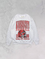 90's Kansas City Football Oversized 90's Sweatshirt