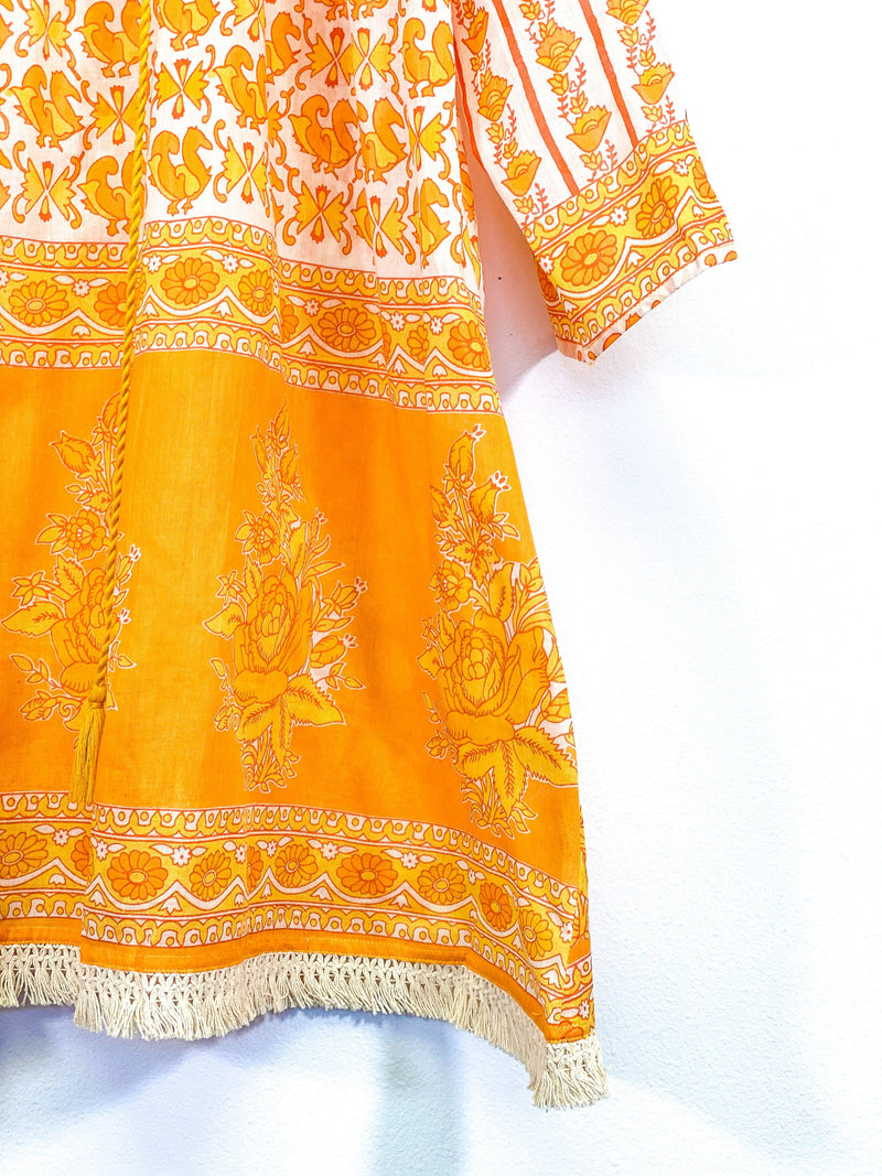 Marigold Tunic Cover Up: One Size