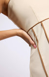 Vagabond Contrast Piping Mini Dress