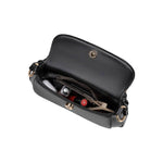 Amari Black Recycled Vegan Shoulder Bag