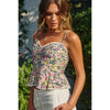 Morning Glory Flared Cami Top