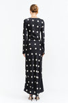 Georgie Polka Dot Black Dress