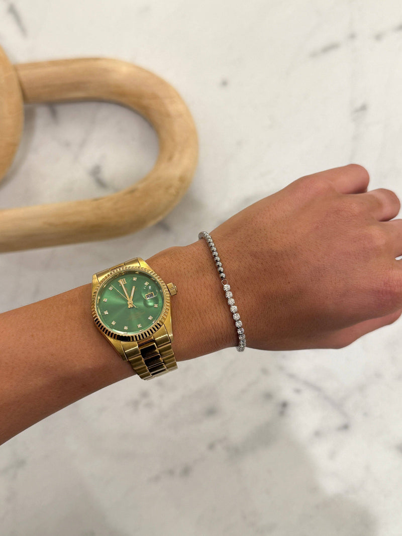 GEM BRACELET: GOLD