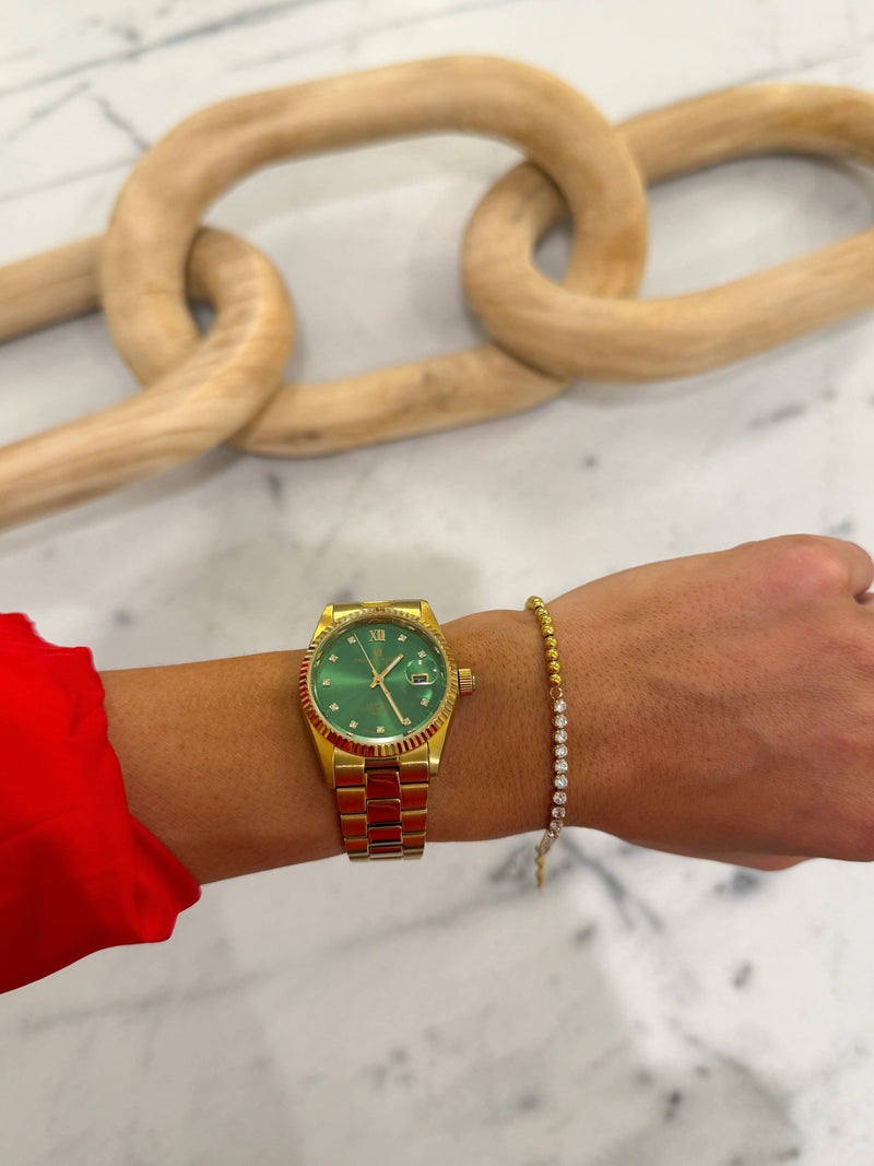 GEM BRACELET: GOLD
