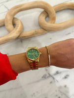 GEM BRACELET: GOLD