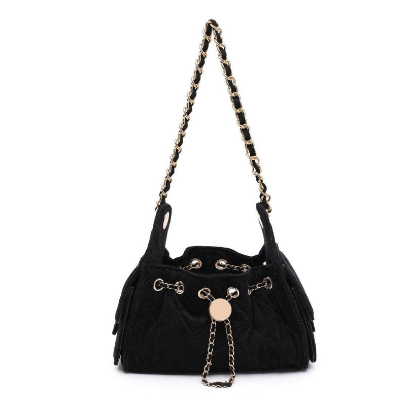Royalty Shoulder Bag: Black