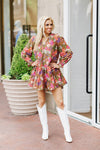 The Hayes V-Neck Long Sleeve Dress