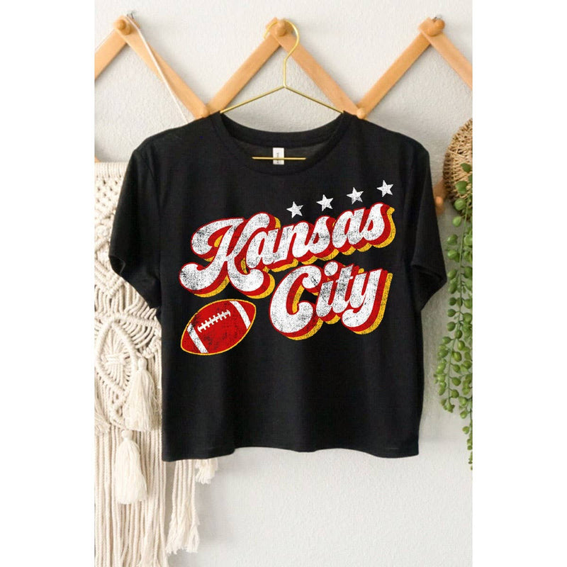 KANSAS CITY GRAPHIC CROP TOP