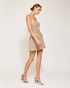 SUNSET TWEED MINI DRESS