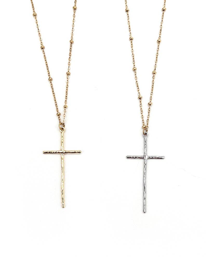 Trinity Cross Necklace