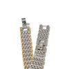 Waterproof Chunky Two-Tone Bracelet