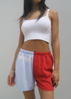 Sport Branded Pieced Short Bundle: Long-Line