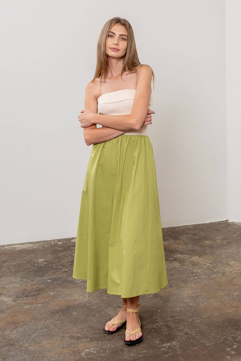 NEELY MIDI DRESS
