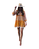 Marigold Tunic Cover Up: One Size