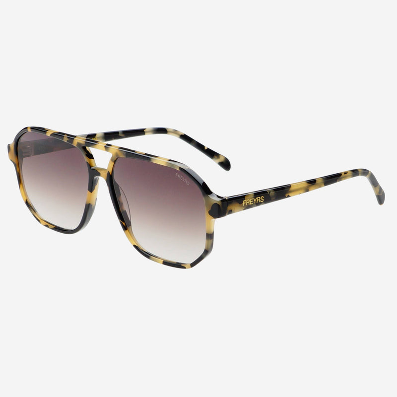 Billie Aviator Sunglasses: Tortoise