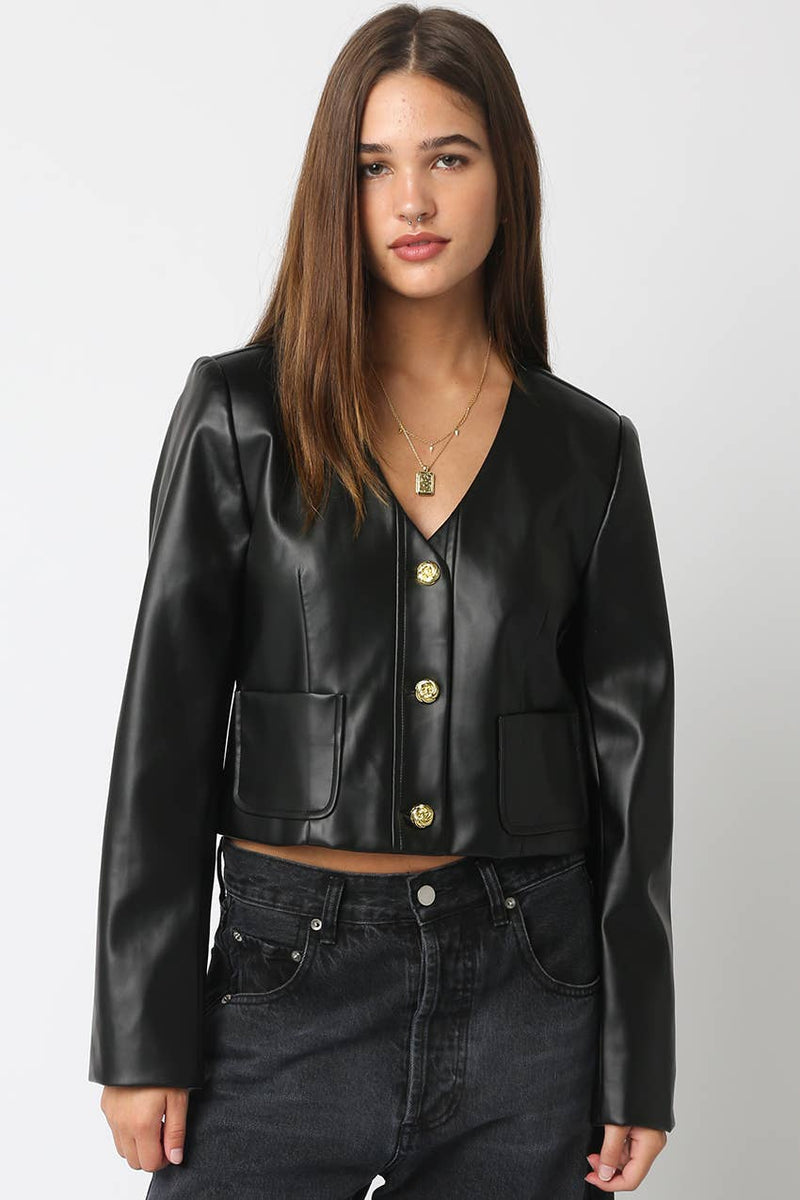 Mia Cropped Jacket