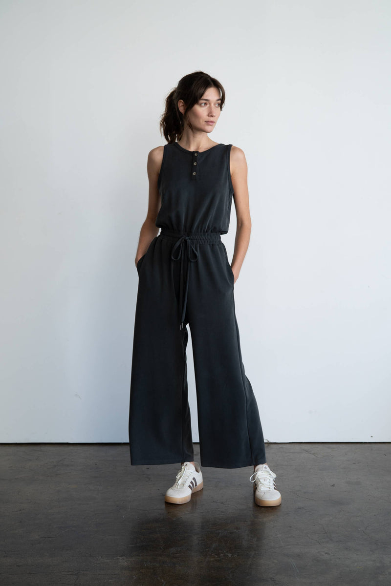 EASYGOING HENLEY JUMPSUIT