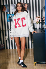 **PREORDER**KANSAS CITY & KC Reversible Sweatshirt