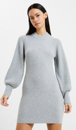 Vhari Ribbed Crew Neck Mini