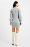 Vhari Ribbed Crew Neck Mini