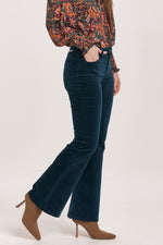 Rose High Rise Flare Pant - Teal