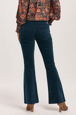 Rose High Rise Flare Pant - Teal