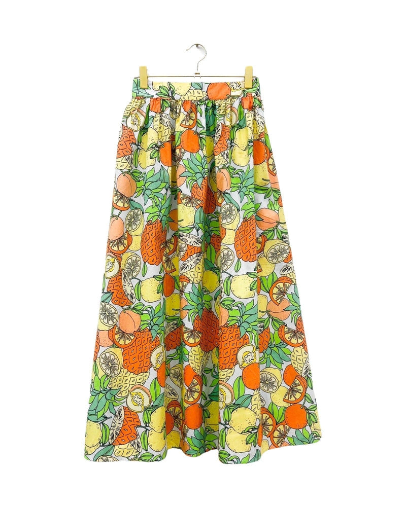 Citrus Maxi Skirt: One Size