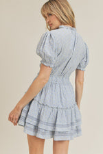 Eyelet Mini Dress (Online Exclusive)