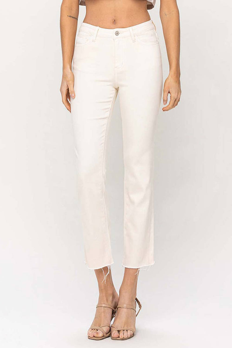 Crop Straight Denim
