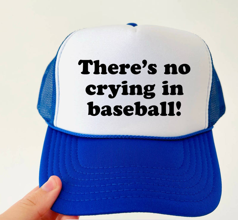 There’s no crying in baseball! ⚾️