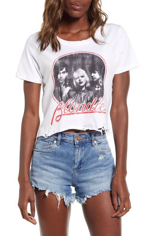 BLONDIE CIRCLE BAND CROP