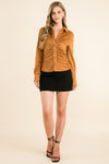Cora Suede Top (ONLINE EXCLUSIVE)