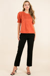 Faux Suede Top (Online Exclusive)