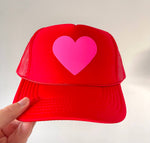 HEART ♥️: Neon Pink / Red