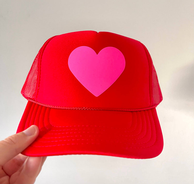 HEART ♥️: Neon Pink / Red