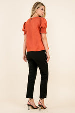 Faux Suede Top (Online Exclusive)