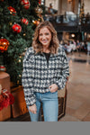 Brittany Houndstooth Pullover