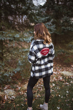 Chiefs Plaid Shacket (Online Exclusive)