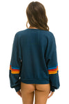 Rainbow Stitch Crew Sweatshirt